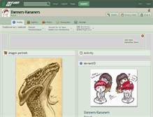 Tablet Screenshot of danners-kananers.deviantart.com