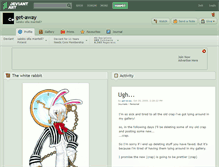 Tablet Screenshot of get-away.deviantart.com