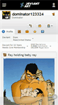 Mobile Screenshot of dominator123324.deviantart.com