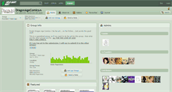 Desktop Screenshot of dragonagecomics.deviantart.com