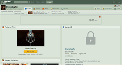 Desktop Screenshot of dsynegrafix.deviantart.com