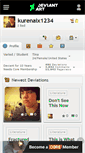 Mobile Screenshot of kurenaix1234.deviantart.com