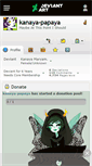 Mobile Screenshot of kanaya-papaya.deviantart.com