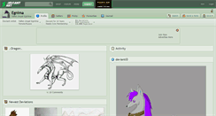 Desktop Screenshot of egnima.deviantart.com