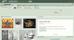 Desktop Screenshot of kolahstudio.deviantart.com