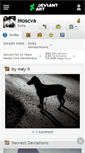 Mobile Screenshot of moscva.deviantart.com