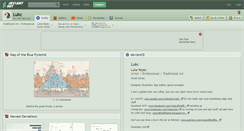 Desktop Screenshot of lukc.deviantart.com