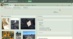 Desktop Screenshot of dyslexi.deviantart.com