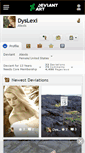 Mobile Screenshot of dyslexi.deviantart.com