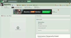 Desktop Screenshot of diraemythos.deviantart.com