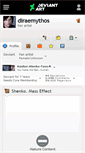 Mobile Screenshot of diraemythos.deviantart.com