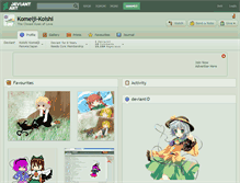 Tablet Screenshot of komeiji-koishi.deviantart.com