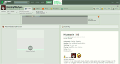 Desktop Screenshot of moonlightashura.deviantart.com