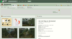 Desktop Screenshot of decoralovely.deviantart.com