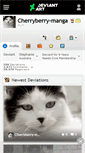 Mobile Screenshot of cherryberry-manga.deviantart.com