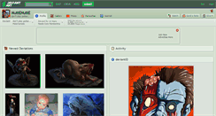 Desktop Screenshot of nuttenutte.deviantart.com