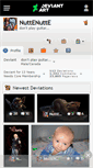 Mobile Screenshot of nuttenutte.deviantart.com