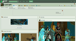 Desktop Screenshot of clydefrogda.deviantart.com