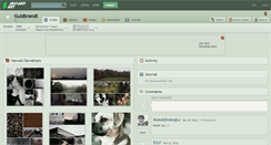 Desktop Screenshot of guldbrandt.deviantart.com