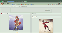 Desktop Screenshot of frenkyhighway.deviantart.com