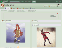 Tablet Screenshot of frenkyhighway.deviantart.com