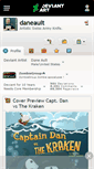 Mobile Screenshot of daneault.deviantart.com