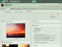 Tablet Screenshot of judyflorescu.deviantart.com