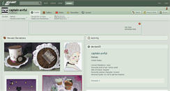 Desktop Screenshot of captain-awful.deviantart.com