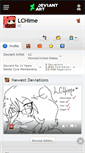 Mobile Screenshot of lchime.deviantart.com