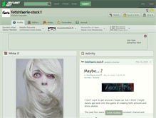 Tablet Screenshot of fetishfaerie-stock.deviantart.com