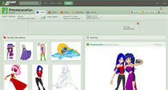Desktop Screenshot of princesslacusclyn.deviantart.com