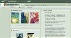 Desktop Screenshot of inspired-watercolors.deviantart.com