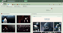 Desktop Screenshot of nasuo.deviantart.com