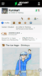 Mobile Screenshot of kurokari.deviantart.com