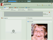 Tablet Screenshot of konstantinek.deviantart.com