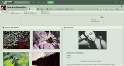 Desktop Screenshot of dark-and-dreamless.deviantart.com