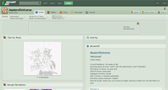 Desktop Screenshot of masterofuniverse.deviantart.com