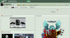 Desktop Screenshot of davidhansson.deviantart.com