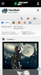 Mobile Screenshot of handbell.deviantart.com