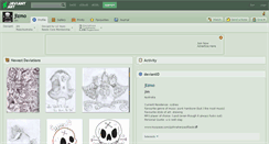 Desktop Screenshot of jizmo.deviantart.com