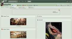 Desktop Screenshot of ianschofield.deviantart.com