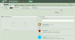 Desktop Screenshot of kaneeli.deviantart.com