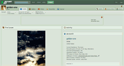 Desktop Screenshot of golden-one.deviantart.com
