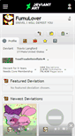 Mobile Screenshot of fumulover.deviantart.com