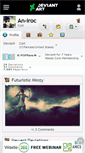 Mobile Screenshot of an-iroc.deviantart.com