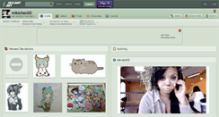Desktop Screenshot of mikichanxd.deviantart.com