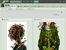 Tablet Screenshot of celtilia.deviantart.com