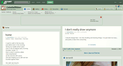 Desktop Screenshot of celestialribbon.deviantart.com