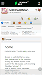 Mobile Screenshot of celestialribbon.deviantart.com
