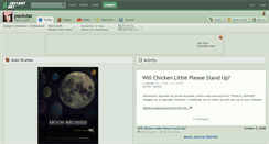 Desktop Screenshot of pookstar.deviantart.com